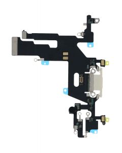 iPhone 11 Charging Port with Flex Cable - White 