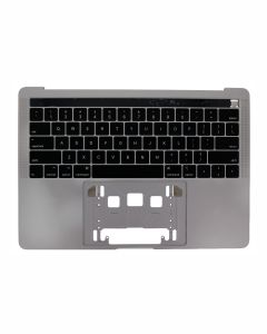 Top Case with Keyboard for 13" MacBook Pro A1989 2018  - Space Gray 