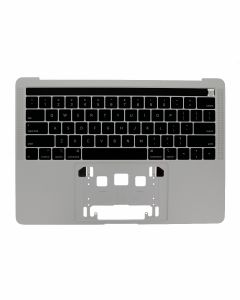 Top Case with Keyboard for 13" MacBook Pro A1989 2018  - Silver