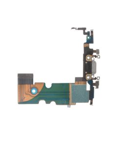 iPhone 8 Charging Port Flex Cable - Silver