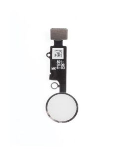 iPhone 8 Home Button with Flex Cable - Silver
