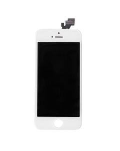 iPhone 5 LCD Assembly with Small Parts - White 